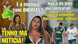 TEMOS UM PROBLEMA, MAS EU AVISEI! E A REUNIÃO COM ANDREAS? SINCERAMENTE 