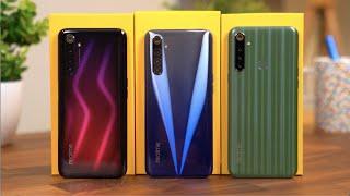 Realme 6 Pro, 6, and 6i Unboxing: 90Hz on a Budget!