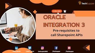 What are the prerequisites to call Sharepoint APIs in Oracle Integration