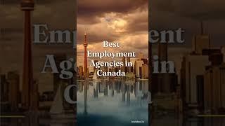 Best Employment Agencies in Canada