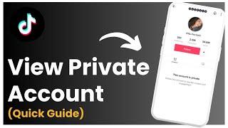 How To View Private Tiktok Account Without Following Them !