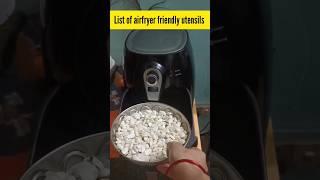 list of airfryer friendly utensils #shortsfeed #shortsvideo #shorts