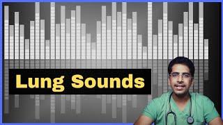 Lung Sounds- Normal & Abnormal (crackles, wheeze, stridor) | Use headphones