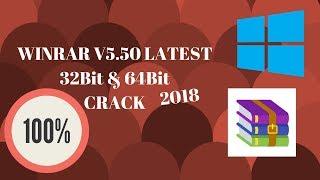 HOW to INSTALL and CRACK WINRAR V5.50 x86(32BIT) & x64(64Bit) LATEST 2018 (WORKING)