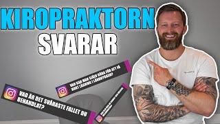 Kiropraktor Niklas Andersson Svarar