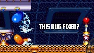 IS THIS BUG IN SONIC MANIA MOBILE PORT FIXED?