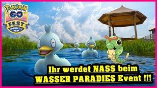 Ihr werdet NASS beim WASSER PARADIES Event !!! | Pokémon GO Deutsch # 3038