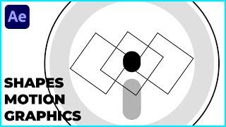 Motion Graphics Shape Animation Tutorial in After Effects - After Effects Tutorial | Motion Graphics