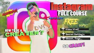 Free Instagram Full Course Part 01 | Instagram Secret Tips & Tricks | Rahul Patel World