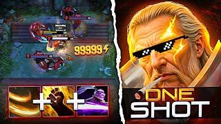 ОМНИК через ВАН ШОТ БИЛД или что такое GIANT STRIKES! | CUSTOM HERO CLASH 7.37