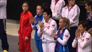 Anna Korobeinikova RUS 2015 Team World Tumbling Final