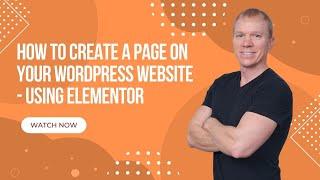 How to Add a New Page to Your WordPress Website Using Elementor