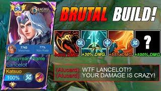 LANCELOT SAVAGE MODE IN THIS NEW BROKEN BUILD FOR MCL!!  ( must try! )