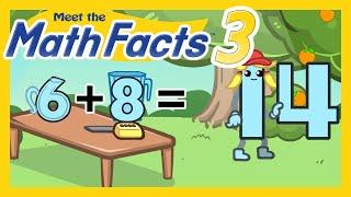 Meet the Math Facts Addition & Subtraction - 6+8=14