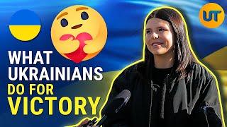 What Are You Doing for Victory? Asking Ukrainians | Street interviews Ukraine