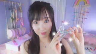 ASMR(Sub)Sleepy hairpin shop roleplayㅣhair brushing, hair combing, hair touchingㅣClipping your hair