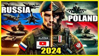 Poland vs Russia Military Power Comparison 2024 | Poland vs Russia MILITARY POWER Showdown 2024