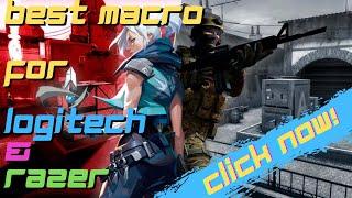 Best CS2 & Valorant No Recoil Macro Razer & Logitech 2024 updated! (updated july 2021)