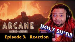 Arcane League Of Legends 1 x 3 "The Base Violence Necessary for Change" Reaction/Review!!