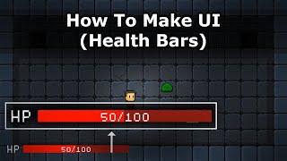 How To Make UI (Health Bars) - Unity