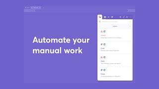 Bardeen: Automate repetitive tasks with one click