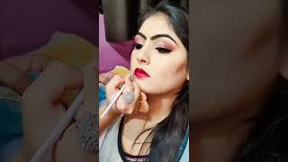 HD Engagement makeup Brijkanya Makeup Studio Vaishali Vranda soni 