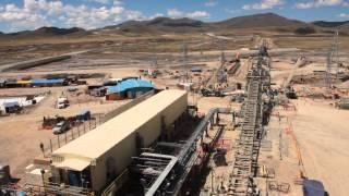 ThyssenKrupp / Siemens Gearless Conveyor drives at Xstrata Antapaccay Mine