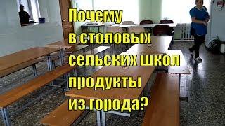 Записки горожанина #22. Почему в столовых сельских школ все продукты из города? Ответ - КШП