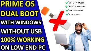 How to Install Prime OS Without USB | Prime OS Dual Boot Windows | Prime OS Install Without USB