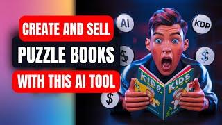 Create Puzzle Books Using This AI Tool And Make Money - PuzzleBooks AI Overview