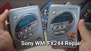 Sony WM-FX244 Repair Cassette Player Walkman