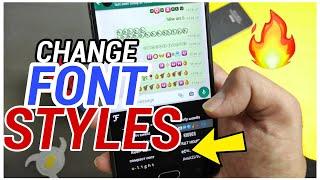 How to Change Font Style In Any Android Device [without Root]