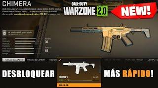 Como DESBLOQUEAR más RÁPIDO la NUEVA ARMA CHIMERA en WARZONE 2 y MWII! *Trucos y Consejos*