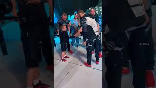 Khabib and Islam meets Petr yan's son #khabib #shorts