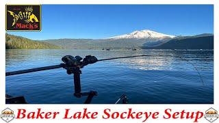 Baker Lake Sockeye Salmon Setup || #sockeye #sockeyesalmon @MacksLure