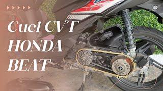 Honda Beat - Cuci CVT, senang bangat guys..