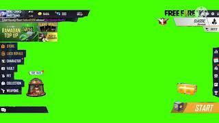 green screen free fire lobby for making funny video