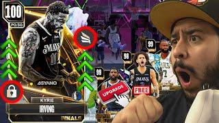 We JUICED the Free Dark Matter Kyrie Irving with 99 Stats and He Can DUNK But.... NBA 2K24 MyTeam