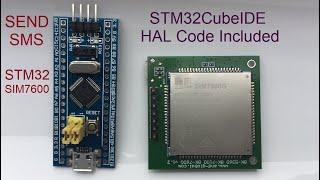 10. SMS using SIM7600 and STM32 HAL