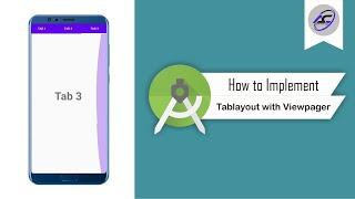 How to Implement Tablayout With Viewpager in Android Studio | Tablayout+Viewpager | Android Coding