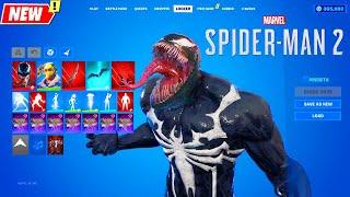 I added New VENOM from Marvel's Spider-Man 2 in Fortnite