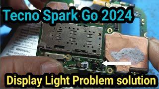 Tecno spark go 2024 display light problem | Tecno spark go display light problem