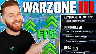 BEST SETTINGS FOR WARZONE! We Tested Everything! [Warzone/MW3 Graphics, Controller, Mouse & Key]