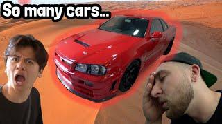 Finding a Sea of JDM CARS in Dubai with Illiminate!