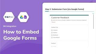 How to Embed Google Forms on Documents | Bit Docs - Bit.ai