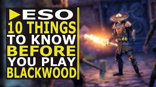 10 Things to Know BEFORE You Play the New Expansion Blackwood in ESO