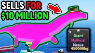 This RARE FISH SELLS For $10 MILLION in Roblox Fisch..