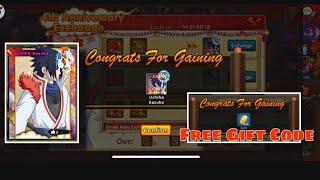 Uchiha Sasuke Anniversary Limited | Gp Event and Free Code | Ultimate Battle