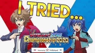 I participated in the Vanguard Zero Championship... (Qualifier 1)