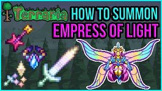 Terraria 1.4 - Empress of Light | New Boss Showcase + ALL Drops